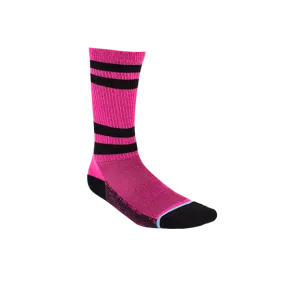 Calcetines FXR Turbo Athletic Azul Marino-Rosa