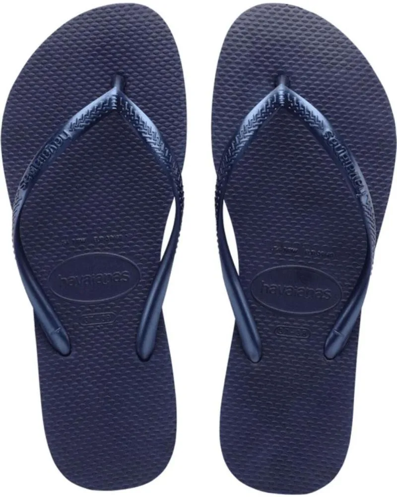 Chanclas HAVAIANAS  de Mujer CHANCLAS NAVY BLUE SLIM FLIP FLOPS  555