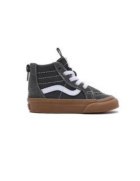 Zapatilla Baby Vans Sk8-Hi Zip Gris Glum