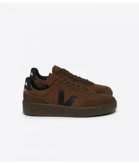 Zapatilla Veja V-90 suede walnut-black