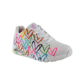 Zapatillas Skechers Uno Highlight Love Blanco